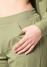 Light Technical Stretch Pants New Travel - Military Green - Military | Oroblù