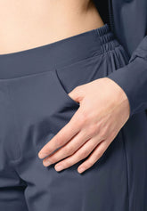 Light Technical Stretch Pants New Travel - Blue - Blue | Oroblù