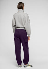 Pantaloni Cargo in morbido Tessuto Tecnico Boarding Pass - Violet - Violet 25 | Oroblù