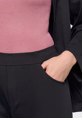 Pantaloni a sigaretta in Tessuto Tecnico Elasticizzato Travel - Nero - Black | Oroblù