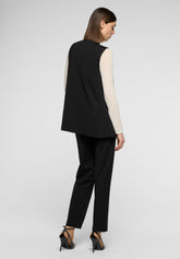 Pantaloni a sigaretta in Viscosa 24 Hours - Nero - Black | Oroblù