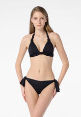 Bikini-Slip mit Schleifen Drapé - Schwarz - Black | Oroblù