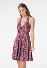 Kleid Lurex Python - Purple - Purple | Oroblù
