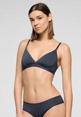 Soutien-gorge en Microfibre éco-élastique Skinwear - Hematite - Hematite 1 | Oroblù