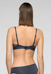 Soutien-gorge en Microfibre éco-élastique Skinwear - Hematite - Hematite 1 | Oroblù