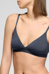 Soutien-gorge en Microfibre éco-élastique Skinwear - Hematite - Hematite 1 | Oroblù