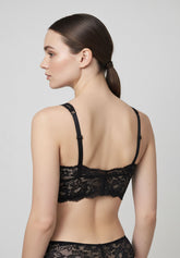 Bralette in Pizzo Elasticizzato Lacewear - Nero - Black | Oroblù