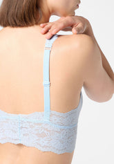 Stretch Lace Bralette Lacewear - Light Blue - Baby blue | Oroblù