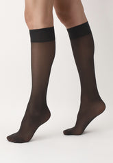 Gambaletto Velato Dolcevita 40 - Grigio Scuro - Singapour | Oroblù