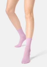 Bio Cotton Ankle Sock - Lilac - Lilac | Oroblù
