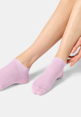 Organic Cotton Sneaker Socks - Lilac - Lilac | Oroblù