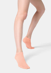 Chaussettes de Baskets en Coton Biologique - Rose Saumon - Salmon | Oroblù