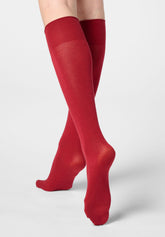 Mi-bas-opaques-Cheryl - Rouge Intense - Deep red | Oroblù