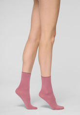 Kurze Socken aus Modal und Kaschmir Cheryl - Peony - Peony 12 | Oroblù