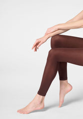Fußlose Strumpfhose mit Leggings-Effekt All Colors 50 Denier - Schokolade 3 - Chocolate 3 | Oroblù