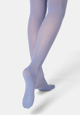 Recycled Yarn Tights Eco Sneakers Abstract - Grey Blue 5 - Crystal grey 5 | Oroblù