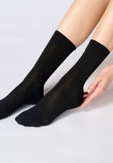 Lyocell Socks Soft Perfect Comfort - Black - Black | Oroblù