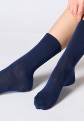 Lyocell Socks Soft Perfect Comfort - Blue - Blue | Oroblù