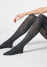 Collant opaque Geoline 50 - Metal - Metal 2 | Oroblù