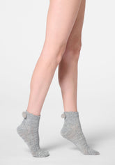 Calzino Corto Soft Knit - Grigio Melange - Grey melange | Oroblù