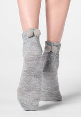 Calzino Corto Soft Knit - Grigio Melange - Grey melange | Oroblù