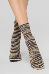 Calzino Corto Color Lines - Grigio - Grey | Oroblù
