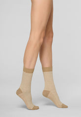 Calzino Corto Chevron - Beige - Beige | Oroblù