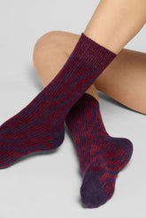 Kurze Socke Dune Flow - Violet - Violet | Oroblù