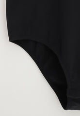 Wide Shoulder Dolcevita Body - Black - Black | Oroblù