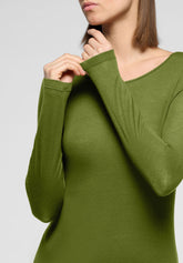 Langarmpullover aus Micromodal und perfektem Kaschmir - Botanic - Botanic | Oroblù