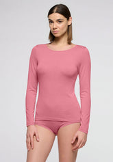 Langarmpullover aus Micromodal und perfektem Kaschmir - Peony - Peony 12 | Oroblù