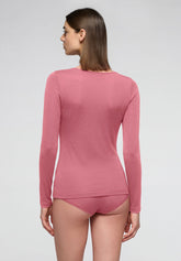 Langarmpullover aus Micromodal und perfektem Kaschmir - Peony - Peony 12 | Oroblù