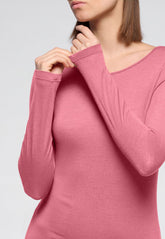 Langarmpullover aus Micromodal und perfektem Kaschmir - Peony - Peony 12 | Oroblù