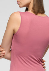 Top Spalla Larga in Micromodal e Cashmere Perfect Line Cashmere - Peony - Peony 12 | Oroblù
