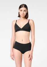 Culotte in Eco-Microfibra Elasticizzata Skinwear - Nero - Black | Oroblù