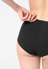 Culotte in Eco-Microfibra Elasticizzata Skinwear - Nero - Black | Oroblù