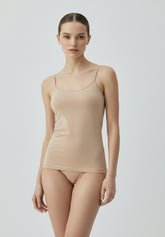 Top mit Spaghettitr agern nahtlos Dolcevita - Neutral - Neutre | Oroblù